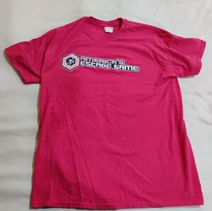 Gildan Bright Pink Escape Game Tee